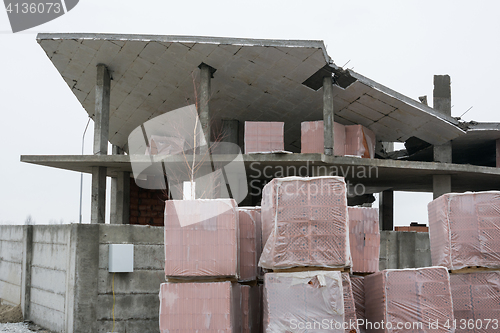 Image of Flight with the building blocks are in a ruined house