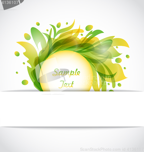 Image of  Eco Floral Transparent Frame
