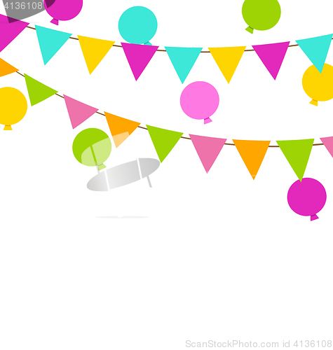 Image of Buntings Flags Pennants and Balloons