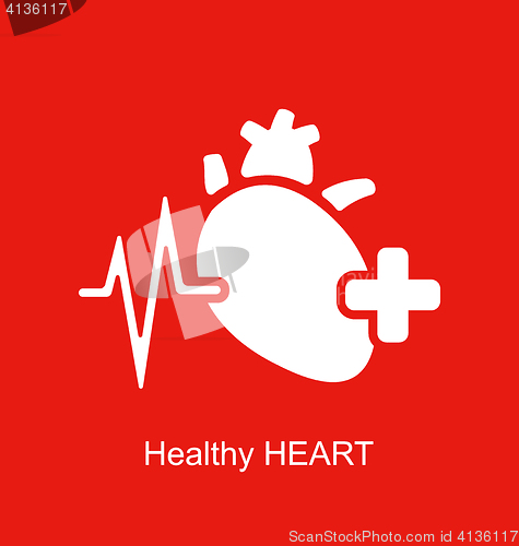 Image of Medical Logo of Healthy Heart