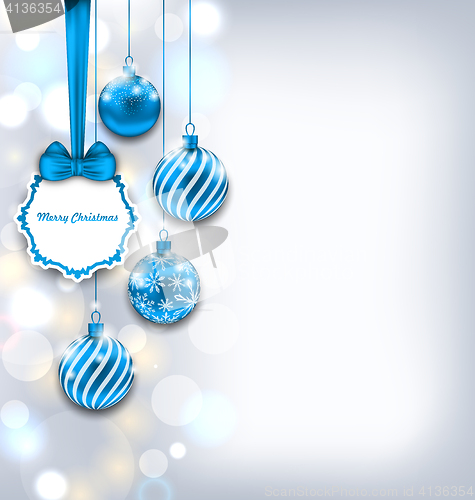 Image of Magic Background for Merry Christmas