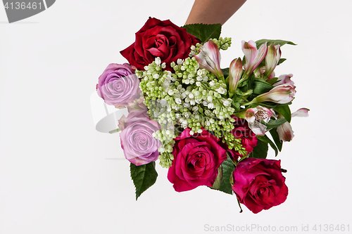 Image of Hands And Flowers