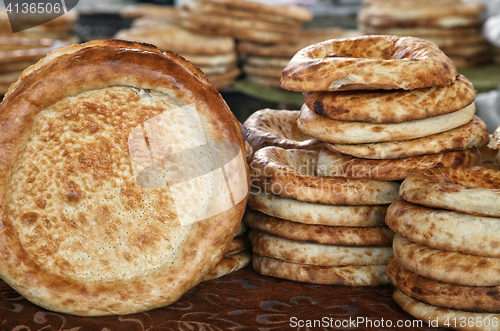 Image of Traditional uzbek bread