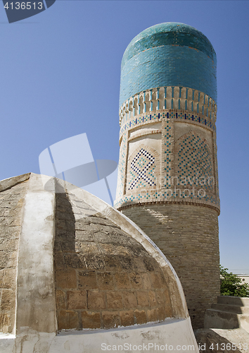 Image of Chor Minor madrassah in Bukhara