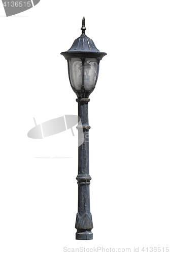 Image of Street lamppost, isolated