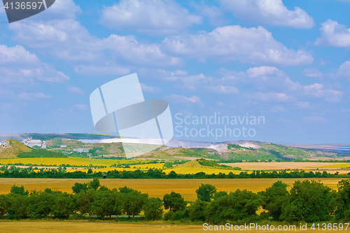 Image of Fields under Sky