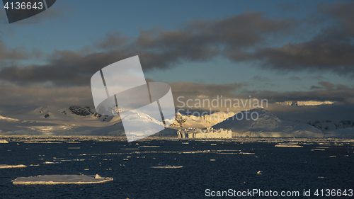 Image of Antarctica view form the ship