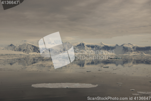 Image of Antarctica view form the ship