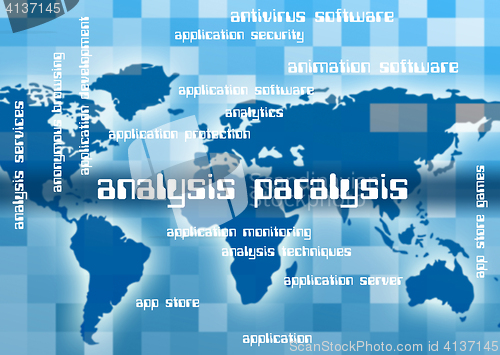 Image of Analysis Paralysis Represents Analyze Investigate And Research