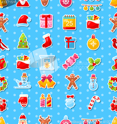 Image of Christmas Holiday Seamless Texture