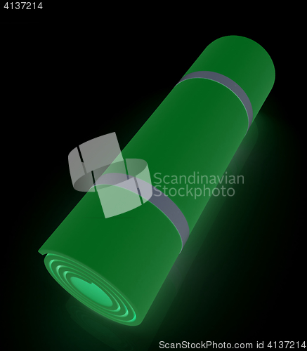 Image of karemat. 3D illustration