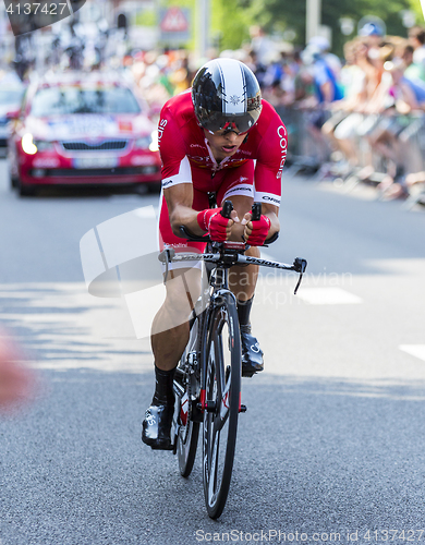 Image of The Cyclist Julien Simon - Tour de France 2015