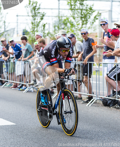 Image of The Cyclist Koen de Kort - Tour de France 2015