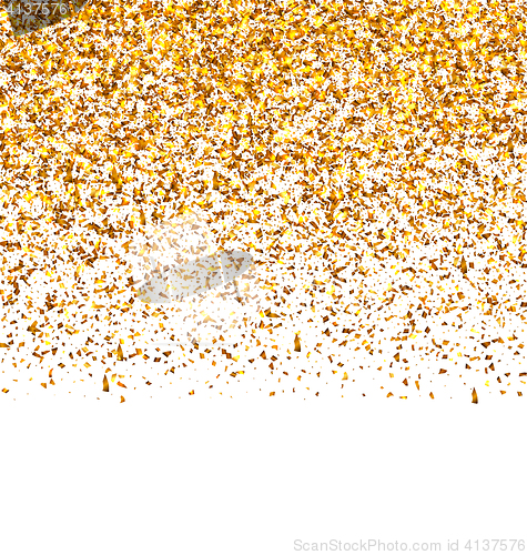 Image of Golden Explosion of Confetti