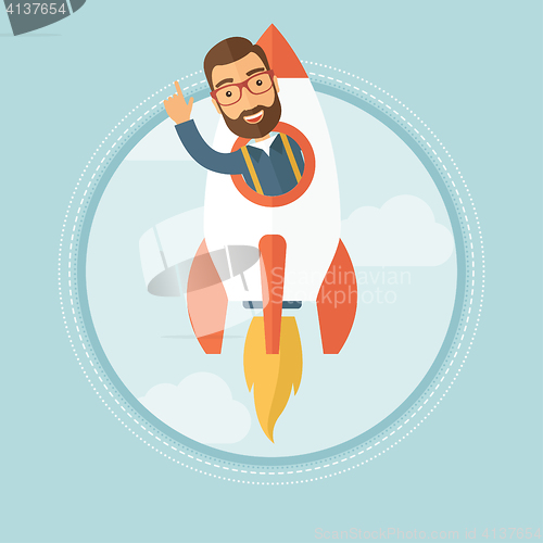 Image of Business start up vector illustration.