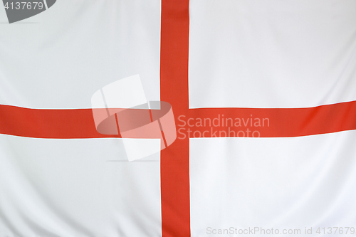 Image of Textile flag of England