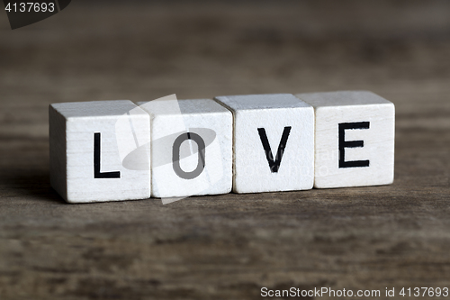 Image of German word love 