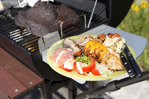 Image of Barbeque grill outdoor