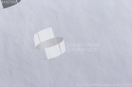 Image of background  of fresh  snow