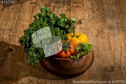Image of Pepper And Greenery