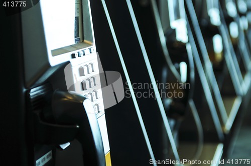 Image of Row of pay phones