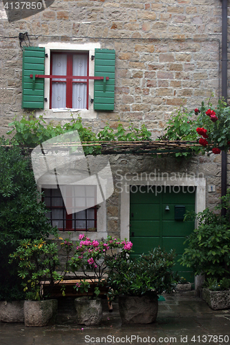 Image of House in small town Groznjan in Istra, Croatia