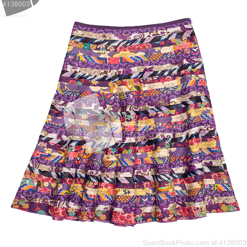 Image of Colorful indian style  skirt