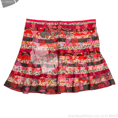 Image of Colorful indian style  skirt