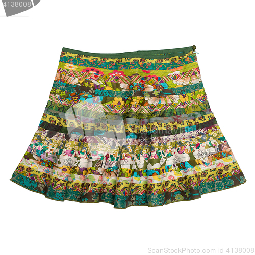 Image of Colorful indian style  skirt