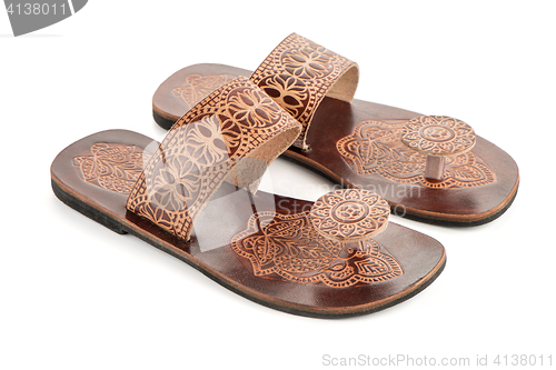 Image of Leather women sandals