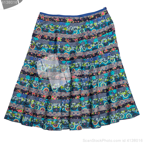 Image of Colorful indian style  skirt