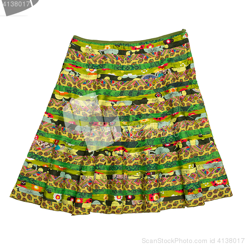 Image of Colorful indian style  skirt