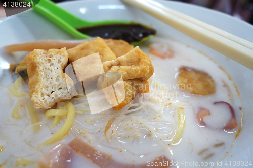 Image of Famous Penang white curry noodle