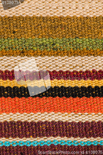 Image of Multi color fabric texture
