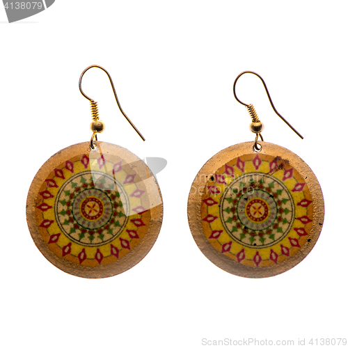 Image of Indian traditional earrings