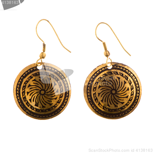 Image of Indian traditional earrings