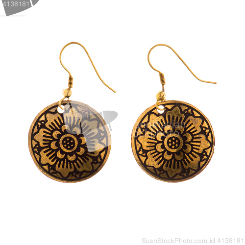 Image of Indian traditional earrings