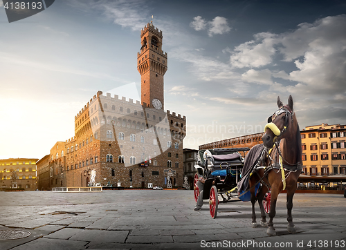 Image of Horse on Piazza della Signoria