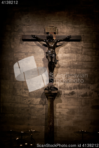 Image of Cross in Notre Dame