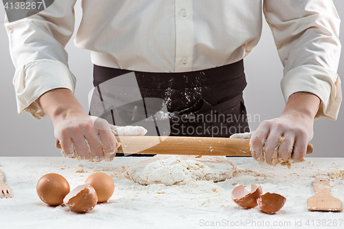 Image of Hands kneading a dough