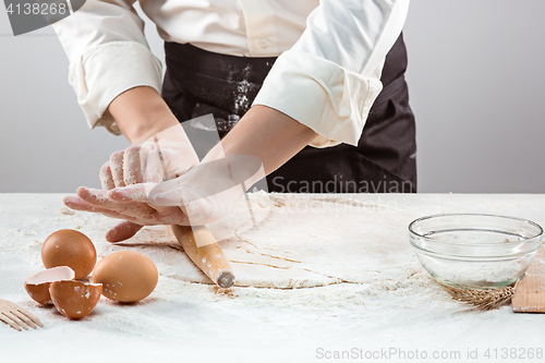 Image of Hands kneading a dough