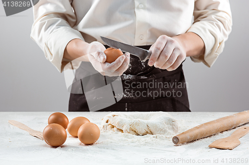 Image of Hands kneading a dough