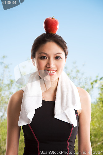 Image of Healthy asian woman