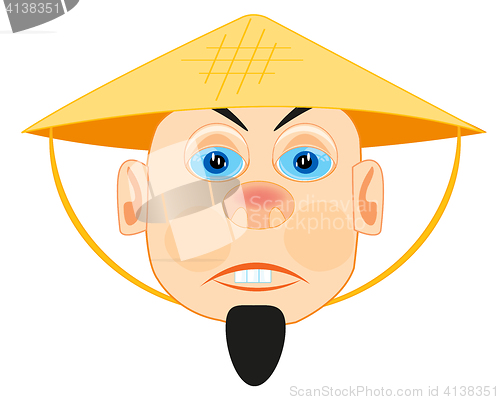 Image of Vietnamese in straw hat