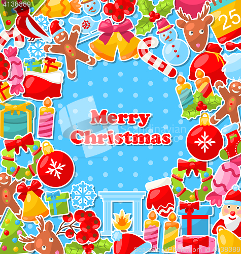 Image of Merry Christmas Greeting Card