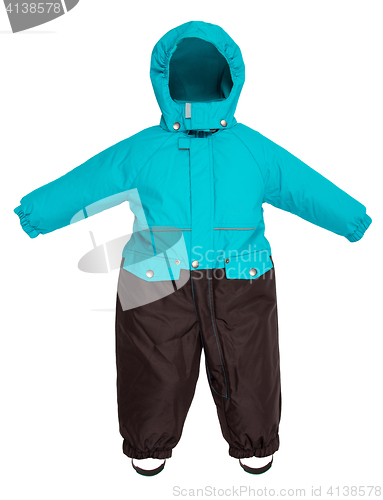 Image of Childrens snowsuit fall