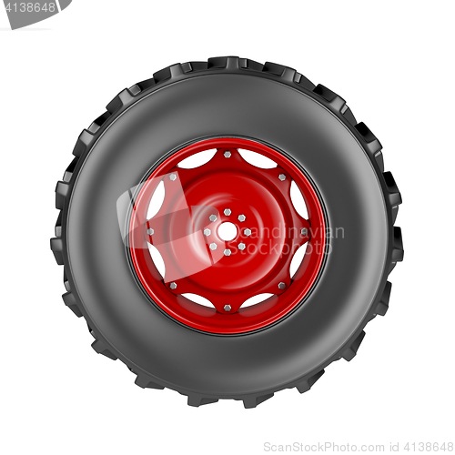 Image of Tractor wheel