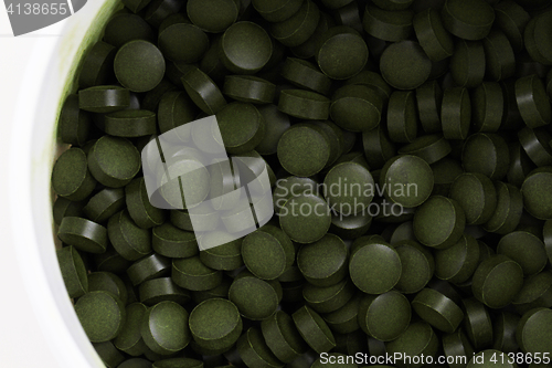 Image of chlorella vulgaris tabs