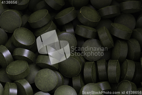 Image of chlorella vulgaris tabs