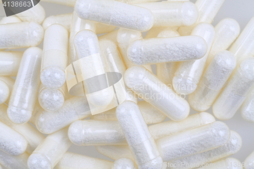 Image of medical pills texture